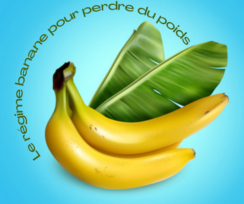 Régime banane pour perdre du poids
